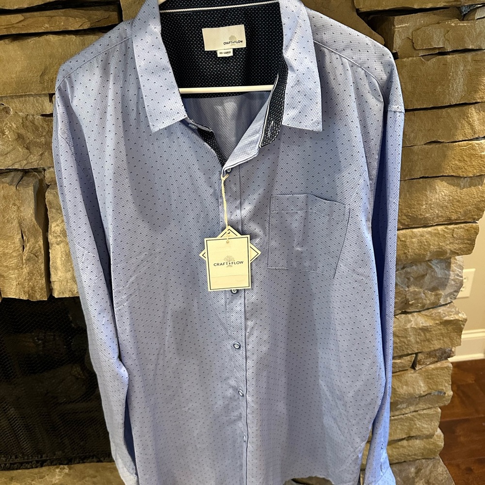 Craft + Flow Men’s Button-Up Shirt
